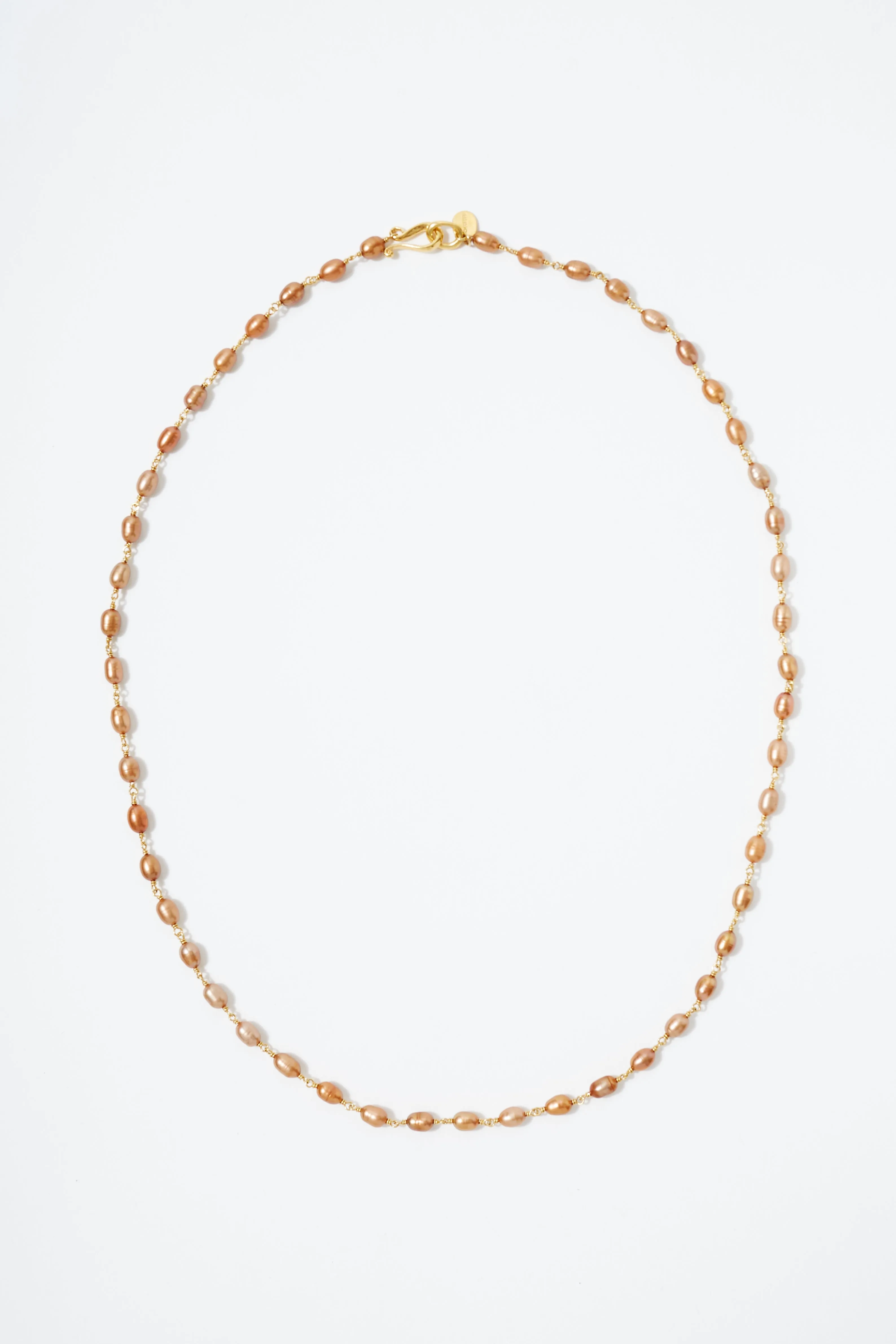 Santa Fe Necklace- Copper Pearl