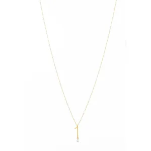 Sautoir 1 18K Gold Necklace w. Diamond