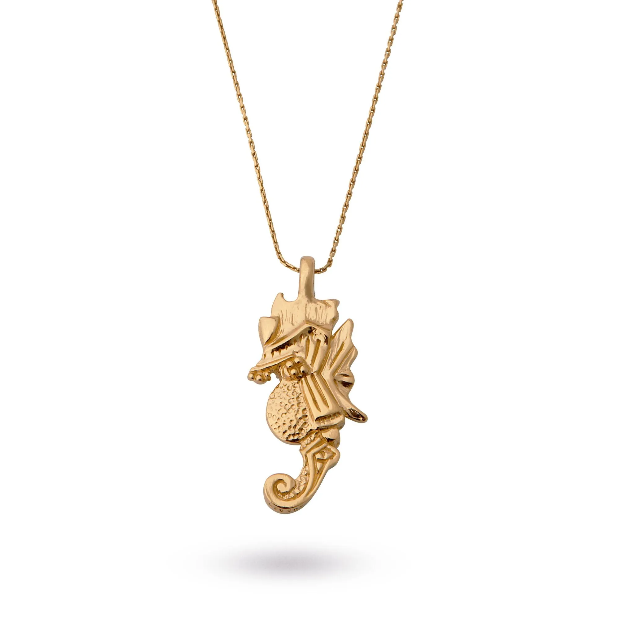 Seahorse Gold Plated Pendant