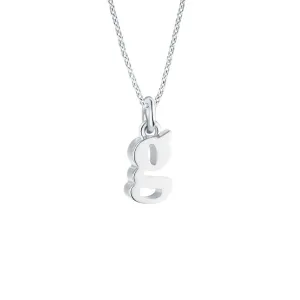 Seed g Silver Necklace