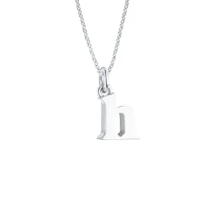 Seed h Silver Necklace
