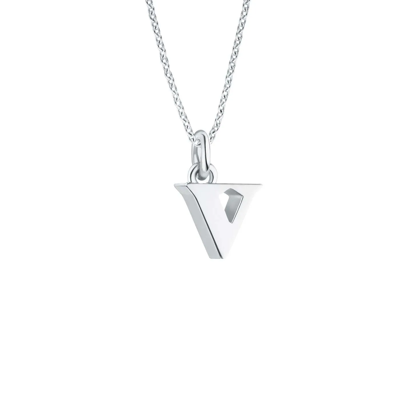 Seed v Silver Necklace