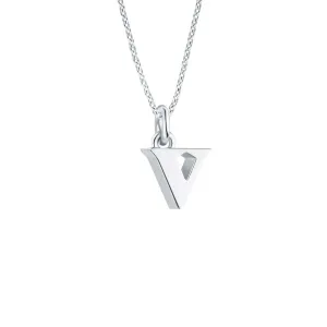 Seed v Silver Necklace