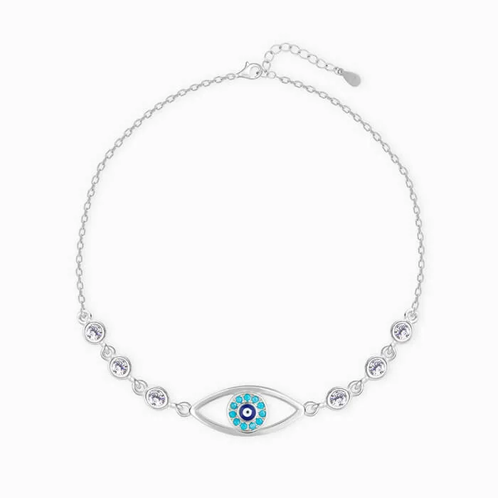 Silver Chary Eyes Bracelet Giva