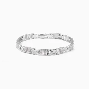 Silver Courage Bracelet For Him Giva