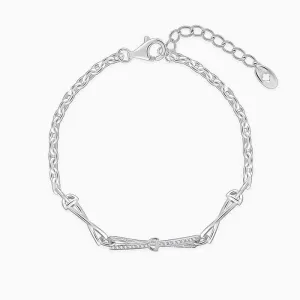 Silver Crystal Beam Bracelet Giva