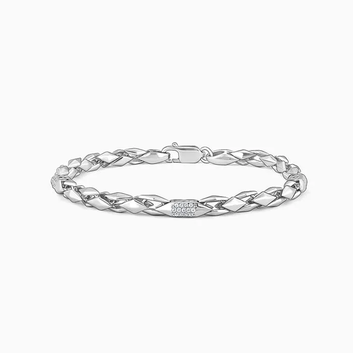 Silver Dude's Delight Bracelet For Him Giva