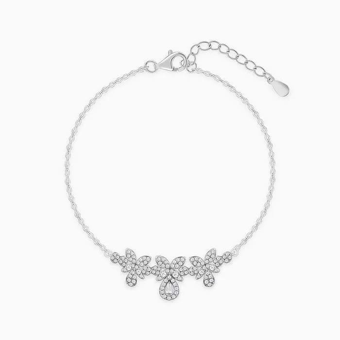 Silver Glamorous Sparkle Bracelet Giva