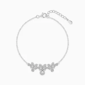 Silver Glamorous Sparkle Bracelet Giva