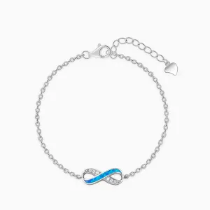 Silver Infinite Beauty Bracelet Giva