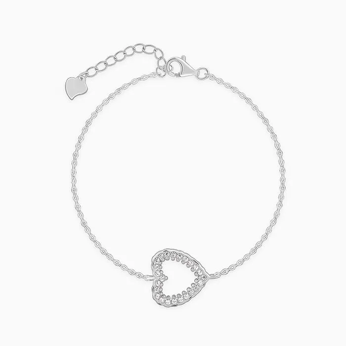 Silver Love For You Bracelet Giva