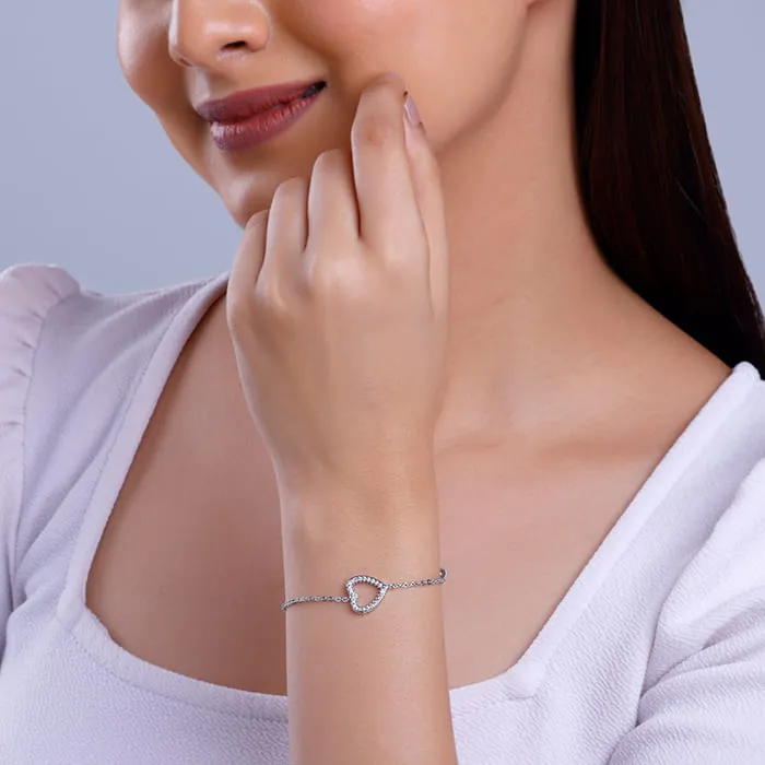 Silver Love For You Bracelet Giva