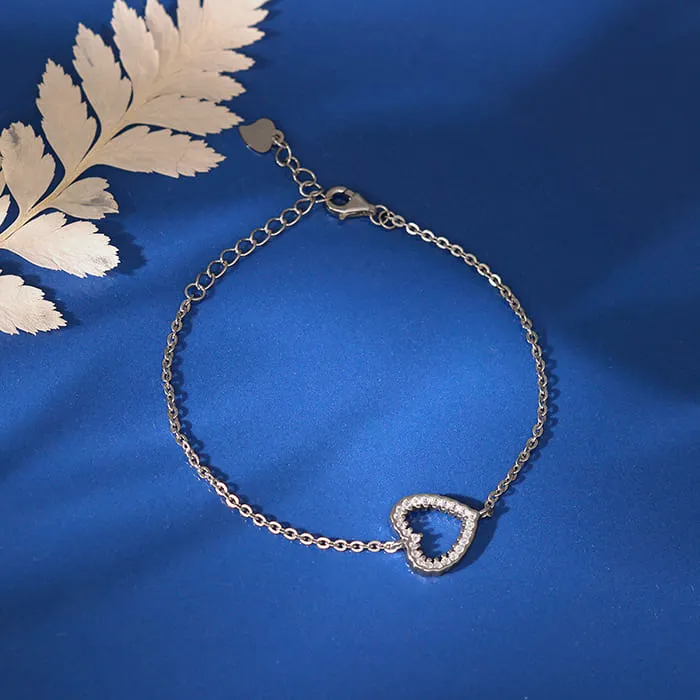 Silver Love For You Bracelet Giva