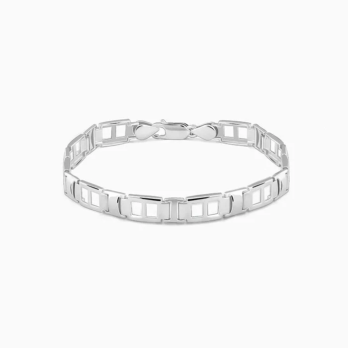 Silver Primera Bracelet For Him Giva