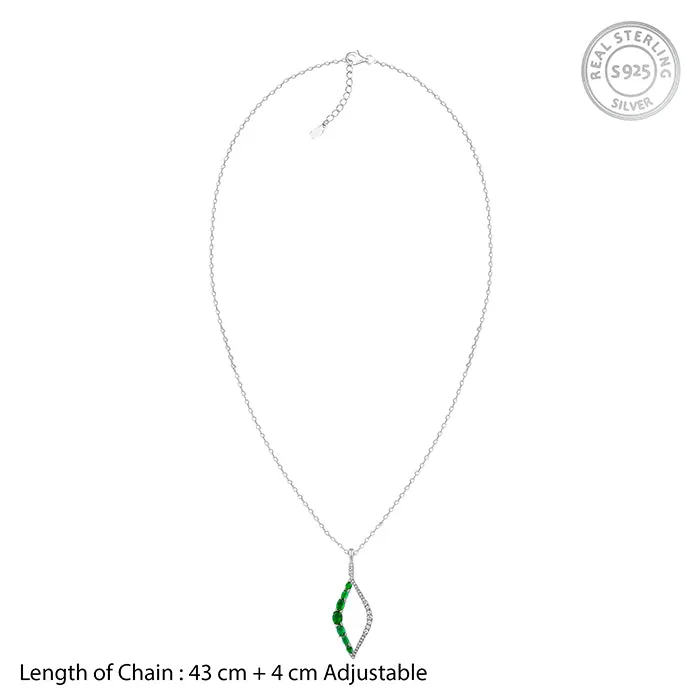 Silver Remarkable Pendant With Link Chain Giva