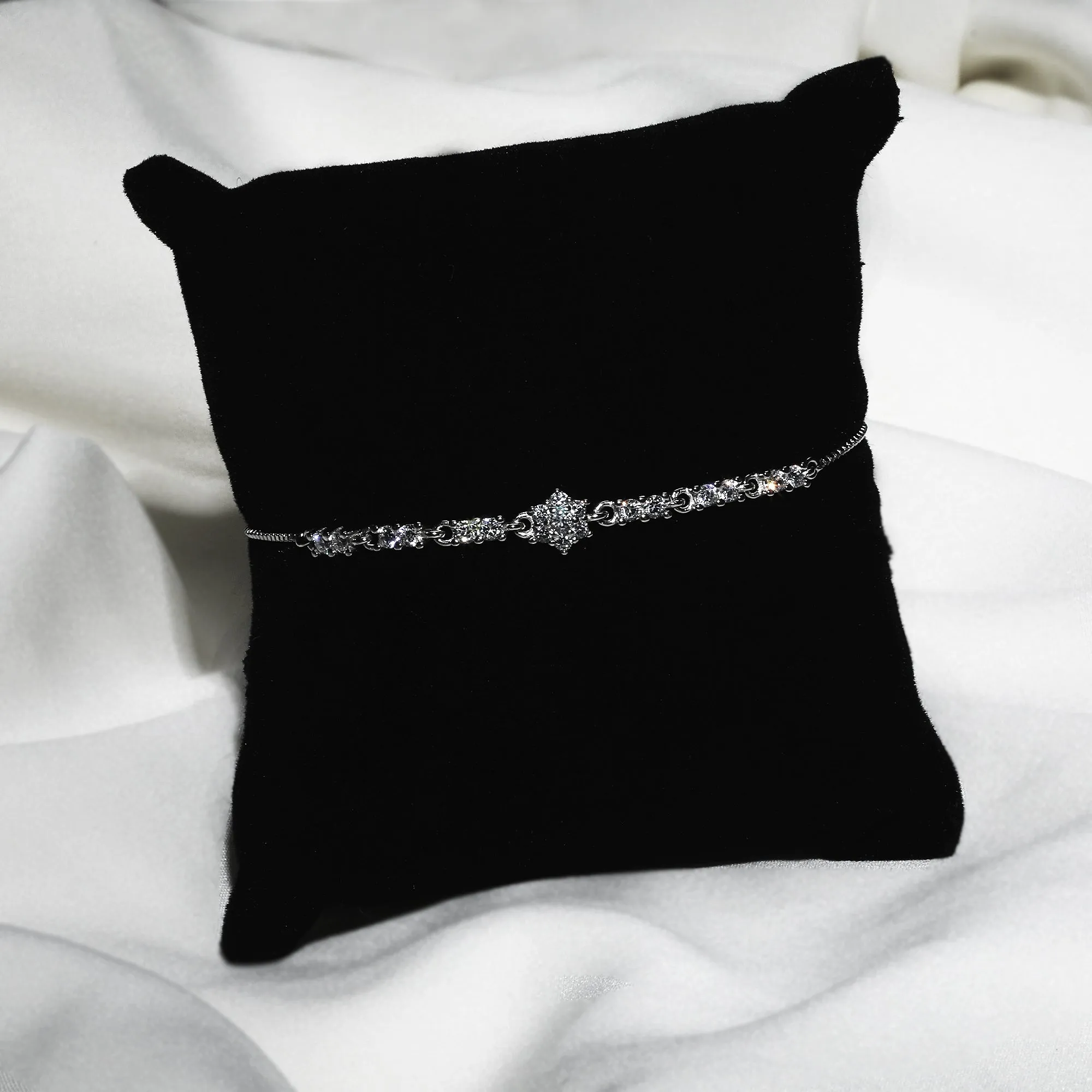 Silver Shining Star Bracelet Giva