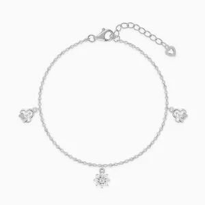 Silver Spring Flower Bracelet Giva