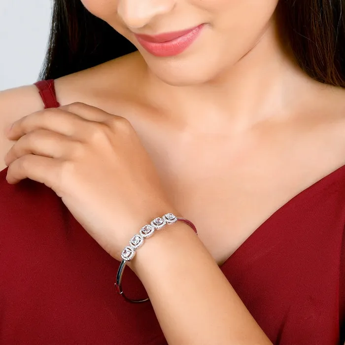 Silver Tales of Love Bracelet Giva