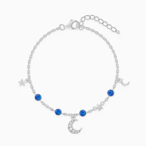 Silver Universe in Her Bracelet Giva