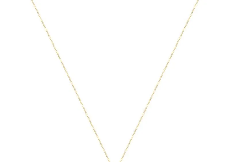 Simple Chain 18K Gold Necklace