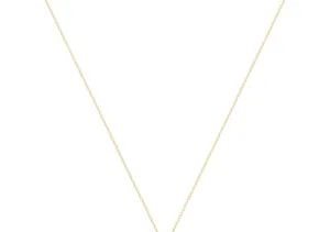 Simple Chain 18K Gold Necklace