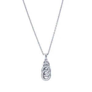 Sitana 18K Whitegold Pendant w. 31 Diamonds