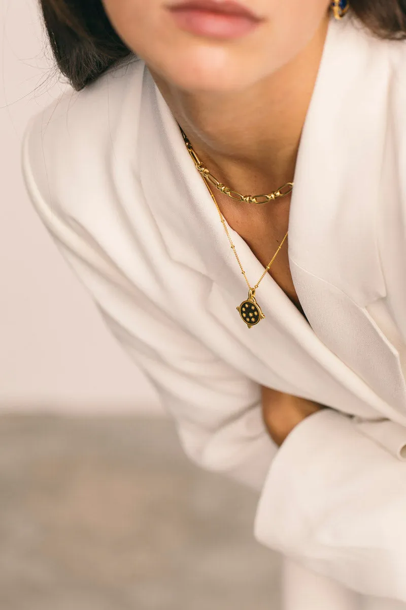 Sky Full Of Stars Necklace Gold Plated Wildthings Collectables