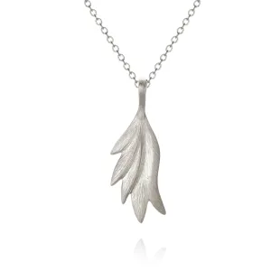 Small Aura Silver Necklace