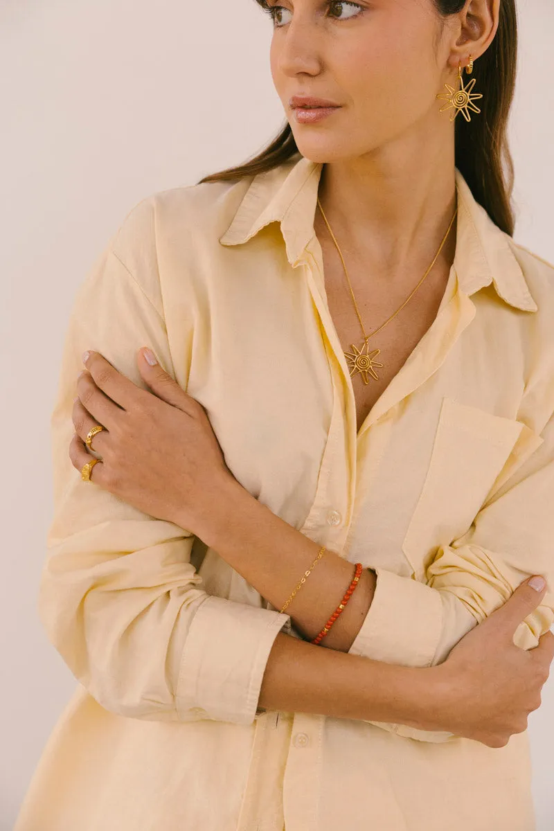 Sol Necklace Gold Plated Wildthings Collectables