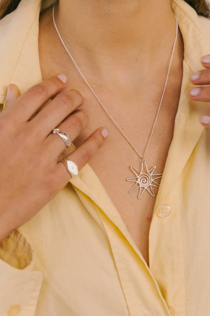 Sol Necklace Silver Wildthings Collectables