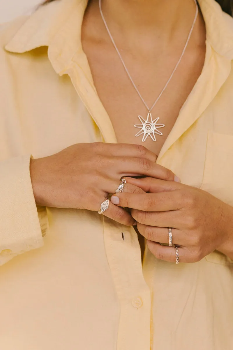 Sol Necklace Silver Wildthings Collectables