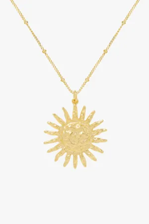 Solstice Necklace Gold Plated Wildthings Collectables