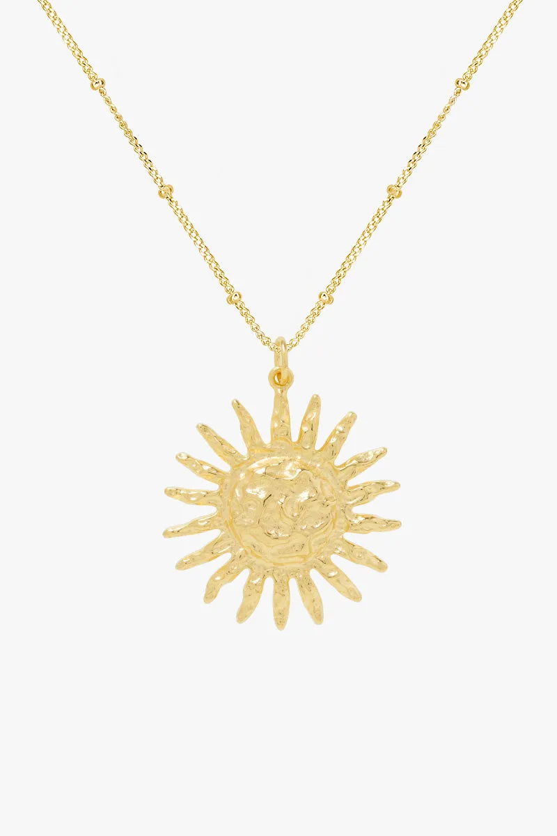 Solstice Necklace Gold Plated Wildthings Collectables