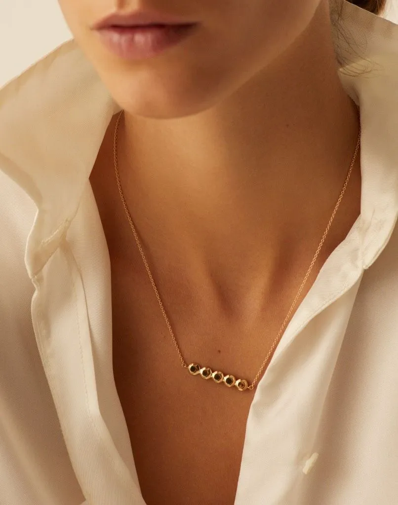 Soul Alone 18K Gold Necklace