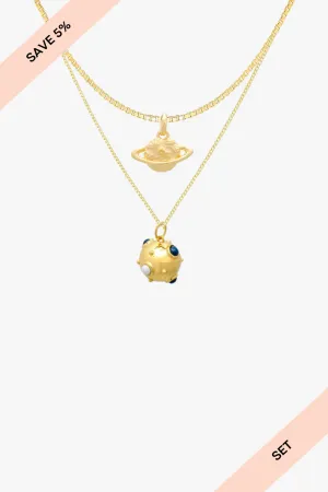 Space Explorer Set Gold Plated Wildthings Collectables