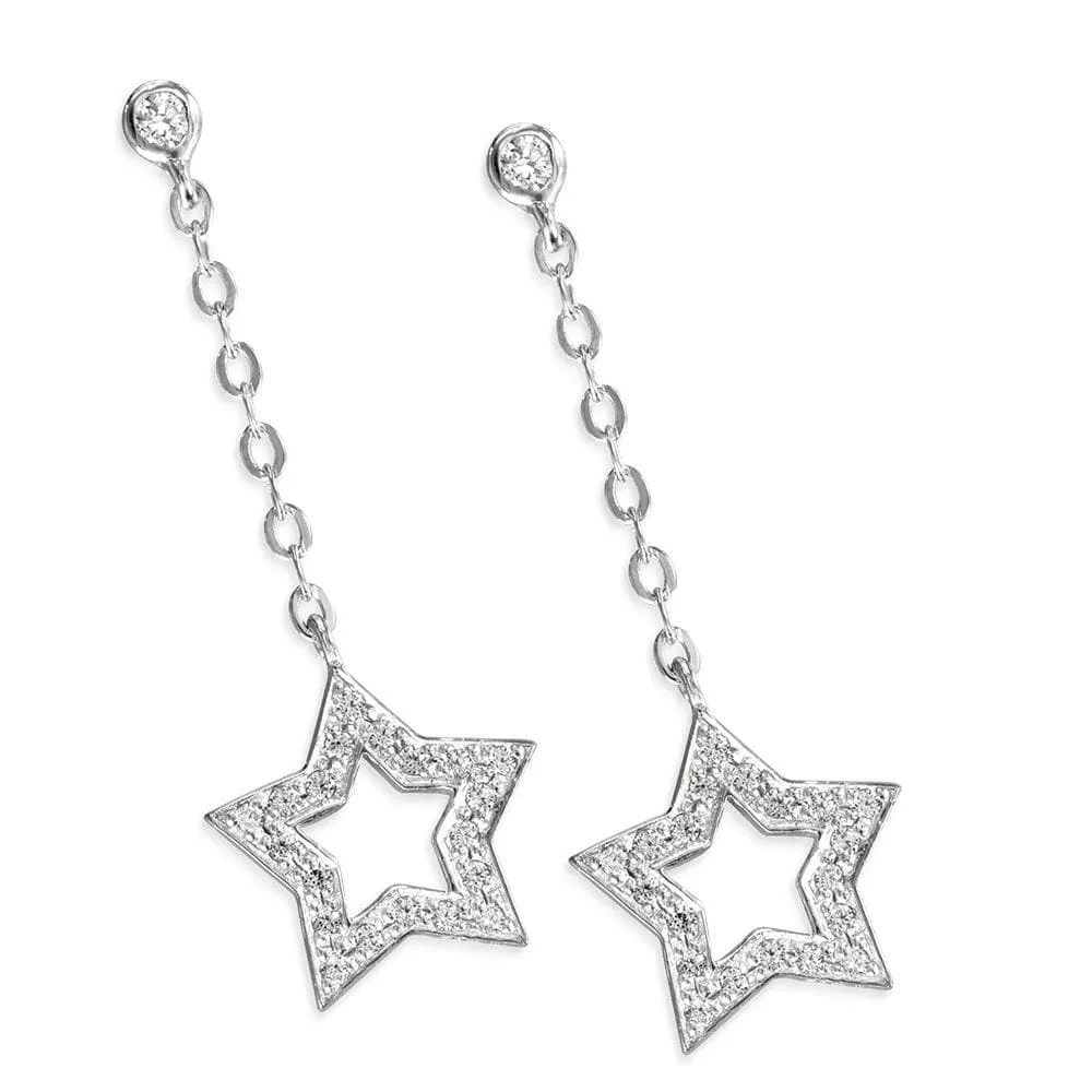 Star Drop Earrings