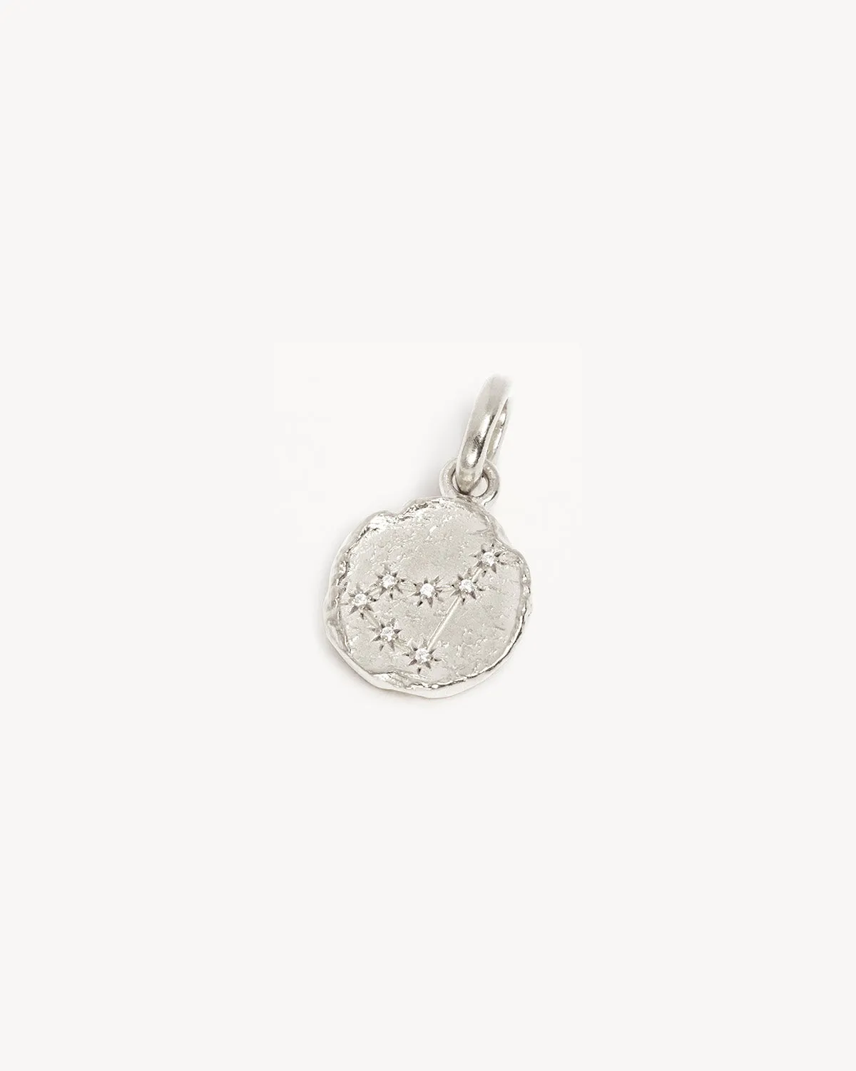 Sterling Silver Cosmic Love Zodiac Annex Link Pendant - Capricorn Bycharlotte