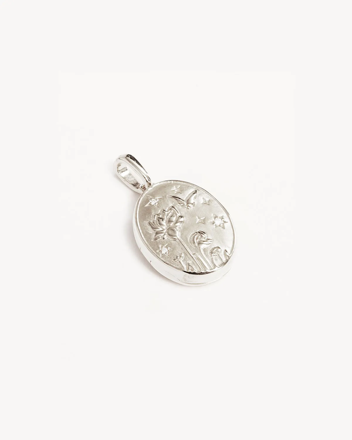 Sterling Silver Everything You Are Is Enough Locket Pendant Bycharlotte