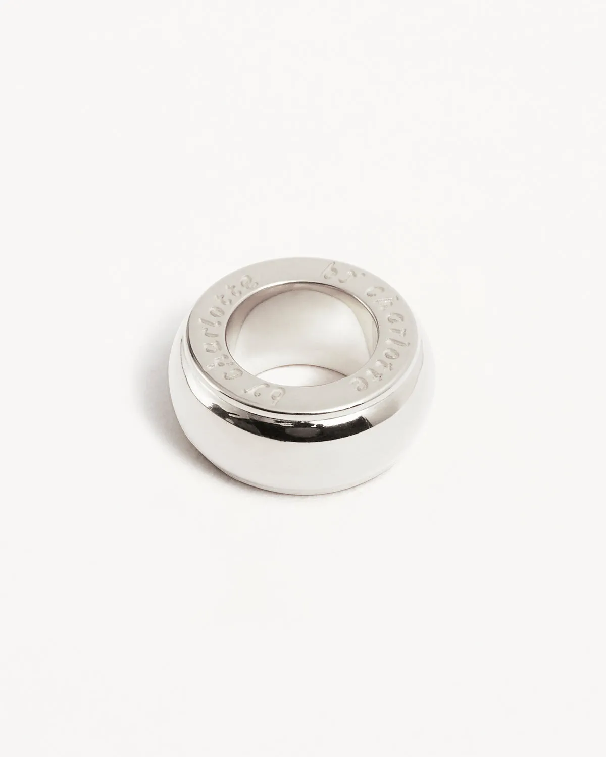 Sterling Silver Find Stillness Petal Charm Bycharlotte