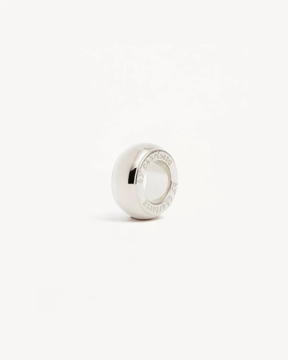 Sterling Silver Find Stillness Petal Charm Bycharlotte