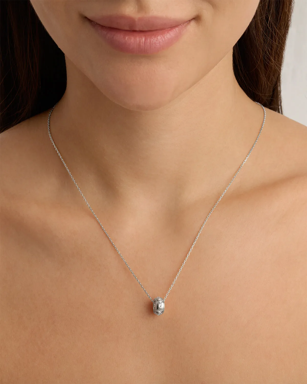 Sterling Silver In Bloom Petal Charm Bycharlotte
