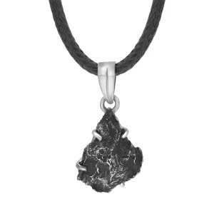 Sterling Silver Meteorite Unique Necklace D