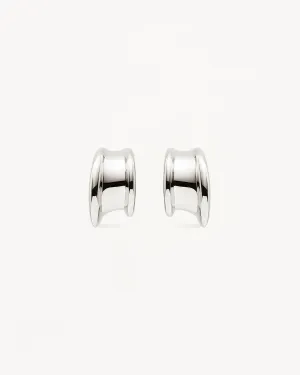 Sterling Silver Muse Small Hoops Bycharlotte