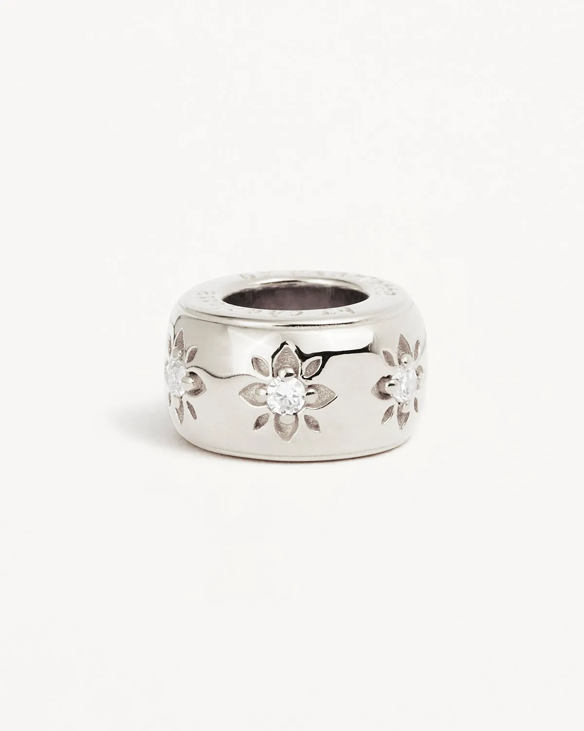 Sterling Silver New Beginnings Lotus Petal Charm Bycharlotte