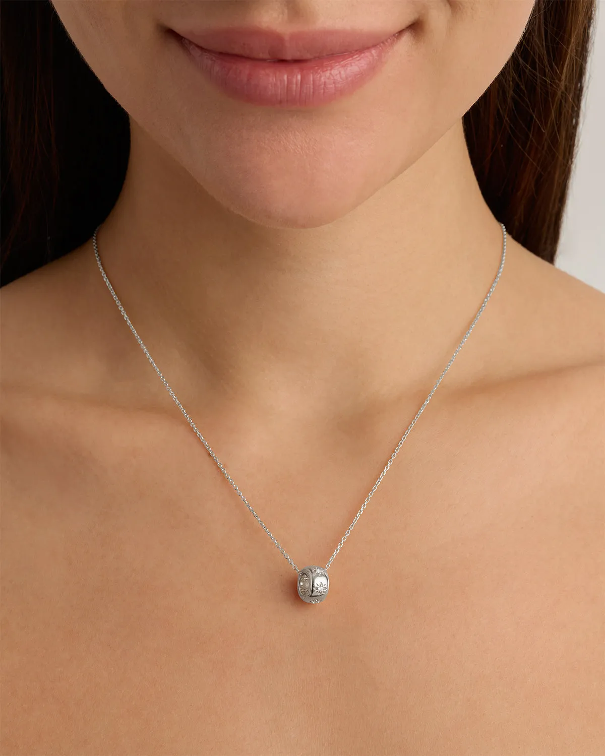 Sterling Silver New Beginnings Lotus Petal Charm Bycharlotte