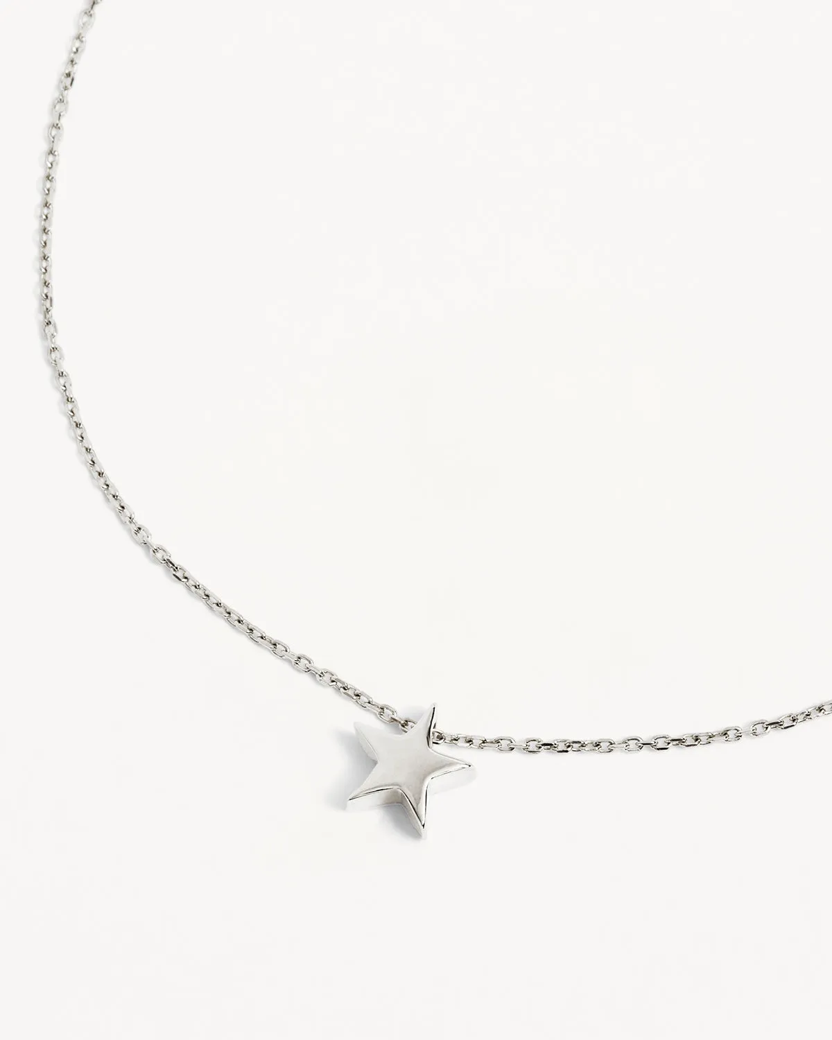 Sterling Silver Wishing on a Star Necklace Bycharlotte