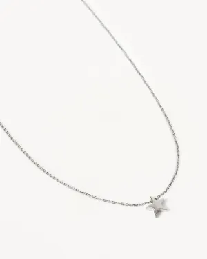 Sterling Silver Wishing on a Star Necklace Bycharlotte