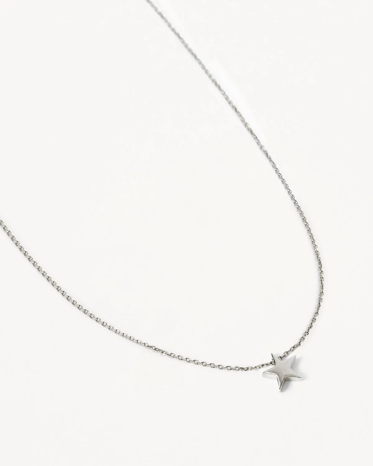 Sterling Silver Wishing on a Star Necklace Bycharlotte