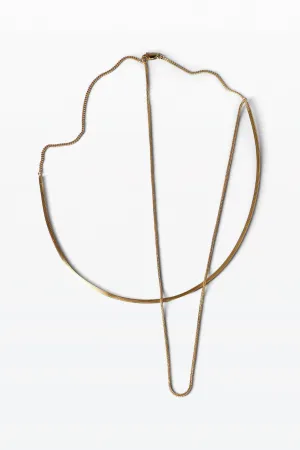 Strata 02 18K Gold Plated Necklace