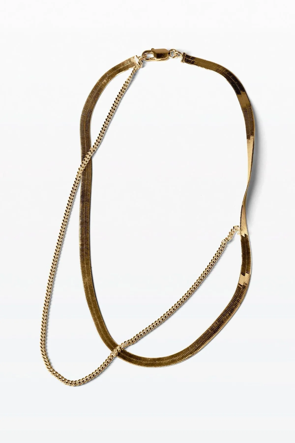 Summa 02 18K Gold Plated Necklace